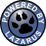 Powered by Lazarus banner